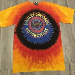 Harley-Davidson Kids Or Women T-shirt Tie-Dye Tee -  EFFINGHAM, IL
